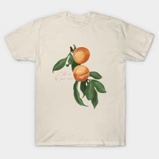 CMBYN Call me by your name Peaches T-Shirt